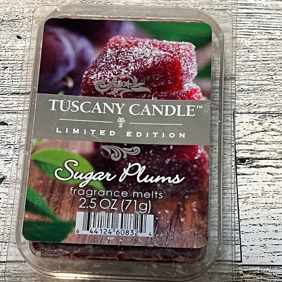 TUSCANY CANDLE Outlet Wax Warmer Watering Can & Sugar Plum Fragrance Melts - Picture 7 of 8